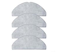 Replacement Mop Cloths for S20 D106 3C E10 3C C103 and 3C Plus B112, Microfiber Mop Cloth Kit 4 or 10 Pieces Suitable for Vacuum Cleaner (4 Pack)