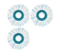Replacement Mop Head,Compatible for Leifheit，Clean Disc Wipe Cloth Systems(3pcs)