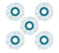 Replacement Mop Head,Compatible for Leifheit，Clean Disc Wipe Cloth Systems(5pcs)
