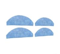 Replacement Mop Pads and Dust Bags for Tikom L8000 Plus Robotic Vacuum, 8 Pack