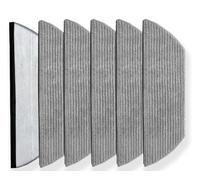 Replacement Mop Pads Compatible with Shark AV2800ZE RV2820YE RV2820ZE AV2820S AV2820AE RV2800AE RV2800S PowerDetect Never Touch Pro Robot Vacuum,Washable Reusable Replacement Microfiber Soft Mop Pads