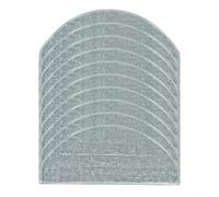 Replacement Mop Pads for BPMIO B20 Robot Vacuum, Microfiber Cleaning Cloths, Washable Floor Wipes for Pet Hair Removal, Child Safe Home CAREs on Hardwood & Tile, 4 or 10 Pack(10 Pack)