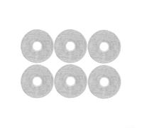 Replacement Mop Pads for Dreame D20 Ultra D30 Ultra Robot Vacuum - for premium Soft Fabric Attachments for Removal Daily Maintenance Home 4 Pack(6 pcs)