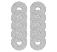 Replacement Mop Pads for Dreame for l20 Ultra L30 Ultra Robot Vacuum - Microfibre Cloths Deep Clean Tiles Wood 4 Count(Annual Sets)