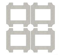 Replacement Mop Pads For ECOVACS For Deebot W2S 10 Pack Featuring, Washable Material And High Absorption(4 Pack)