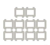 Replacement Mop Pads For ECOVACS For Deebot W2S, Washable Cleaning Cloths Absorbent Fibers for Hard-to-Reach Areas Robot Vacuum Accessory(10 Pack)
