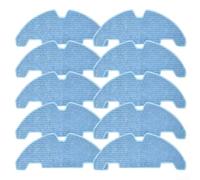 Replacement Mop Pads for Lefant M330 Pro Robot Vacuum Cleaner Microfiber Cleaning Accessories Washable Reusable 4 Pack or 10 Pack (10 PACK)