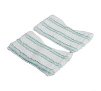 Replacement Mop Pads for Leifheit Tile and Bathtub Wiper with Absorbent Fibers and Elastic Rubber Flap for Easy Cover Change Suitable for Leifheit 0 (2 PACK)