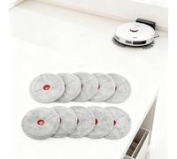 Replacement Mop Pads for LG Roboking AI and for Series, Washable Microfiber Cleaning Cloths for Robot Vacuum, Reusable Floor Wipes Safe for Pets and (4 Pack)