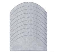 Replacement Mop Pads for Vyzzle E20 for libhof VCWD-L9633 Robot Vacuum - High Absorbency Microfiber Towels Dust Trapping Tiles Wood Laminate 10pcs(10 PACK)