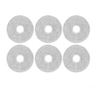 Replacement Mop Pads For Xiaomi For Mijia H50 Pro 0v42gl Robot Vacuum Washable Microfiber Cleaning Cloths Suitable For Hard For Surface Polishing And Dust Removal 8 Pack(6psc)