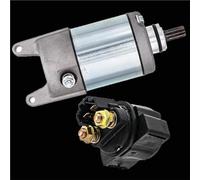 Replacement Motor For Suzuki LTR-450 For Quadracer 2006-2009 2008 2007 Motorcycle Spare Parts Starter Motor Solenoid Relay 31100-45G00