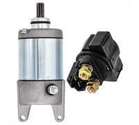 Replacement Motor Motorcycle Spare Parts For Kawasaki For Prairie 400 KVF400 1997-2002 2001 2000 1999 1998 Starter Motor Solenoid Relay 21163-1208 27010-0766 ATV