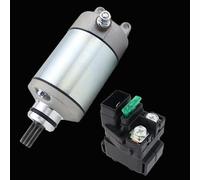 Replacement Motor Starter Motor And Relay Set For Suzuki For Quadsport LT-Z400 LT-Z400Z 2009 Motor Starter Accessories 31100-29F00 3445-033