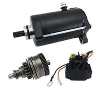 Replacement Motor Starter Motor With Drive & Relay 6M6-81800-10-00 For Y-AMAHA For Jetski 700 Motorcycle Spare Parts Accessories