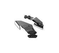 Replacement Motorcycle Adjustable Side Wing Spoiler With Mirrors Universal, Compatible For Ninja, 250 300 400 ZX6R ZX636 ZX10R Motorcycle Replacement Accessories(B)