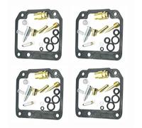 Replacement Motorcycle Carburetor Repair Kit Chamber Seal Float Valve Seat Main Pilot Jet Air Mixture Screw For Yamaha FZ600 86-88(Style 1)