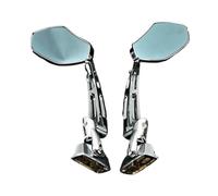 Replacement Motorcycle Chrome Mirror, Compatible For Suzuki, Compatible For Gsxr, 600 750 100 0, Compatible For Hayabusa 1300 A, Motorcycle Accessories