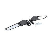 Replacement Motorcycle Mirrors Adjustable Swivel Mirrors, Compatible For Ducati, Compatible For Suzuki, Compatible For Kawasaki, Motorcycle Accessories