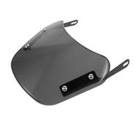 Replacement Motorcycle Windshield for Motorbike 5 to 7 Inch Black