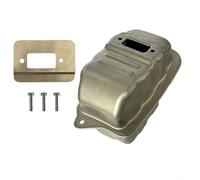 Replacement Muffler Assembly for TS700 for TS800 Cut-Off Saws, Fit 4224-140-0606, Steel Silencer with Gasket for Quiet Operation(Muuffler)