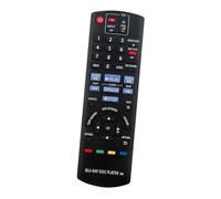 Replacement N2QAYB000734 N2QAYB000739 Blu-Ray Player Remote Control Suits for Panasonic Blue Ray DVD Player DMP-BD77 DMP-BD87 DMP-BD871 DMP-BD875 DMP-DB87P-K DMP-BD87-K DMP-BDT87 DMP-DBS100