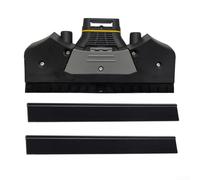 Replacement Narrow Suction Nozzle Kit with 2 Suction Lips for Karcher WV2 WV5 Window Vacuum, 170mm Streak-Free Cleaning Tool, Easy Installation(Black)