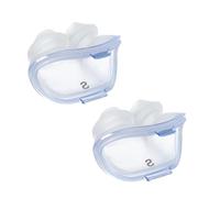 Replacement Nasal Pillow Cushion for ResMed AirFit P10, Compatible with Original Airfit P10 Frame, Reliable Seal & Soft Replacement Silicone CPAP Mask Cushion, 2-Pack, Medium(Small)