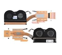 Replacement New CPU Cooling Fan with Heatsink for Lenovo ThinkPad X1 Carbon Gen 10 10th 11th X1C 2022 2023 series laptop P/N: 5H40W36682 5H40W36681 5H40W36680 5H41B77402 DC5V 0.5A Fan Heatsink