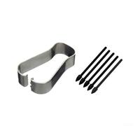 Replacement Nibs for Samsung for S Pen Stylus Tips with Removal Tool ABS Construction Precise Drawing Input Tablet Accessories Multi Colour 2cm(black)