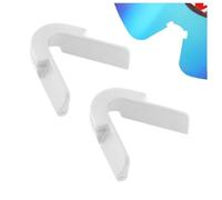 Replacement Nose Piece For Pit Viper Sunglasses Rubber Nosepads Compatible with Pit Vipers, 2-white, 35mm