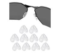 Replacement Nosepieces Nose Pads for Oakley Base Plane OX3232 Eyeglasses - 10 Pairs