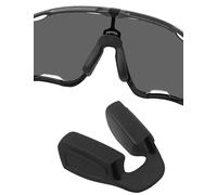 Replacement Nosepieces Nose Pads for Oakley Jaw-Breaker OO9290/Jaw-Breaker Asian Fit OO9270 Sunglasses, Black, 0