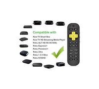 Replacement Now TV Smart Box Remote Control Compatible with Now TV HD Streaming Media Player, Roku Box 1/2 /3/4 (LT HD XD XS XDS), N100HD