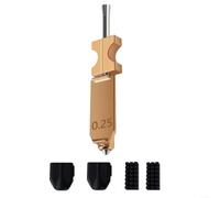 Replacement Nozzle Set for Flashforge AD5X with Completely Made of Metal, Removable Nozzle in 3 Seconds, Includes Cleaning Caps and Brushes, Compatible with Multiple Models (0.25 mm)
