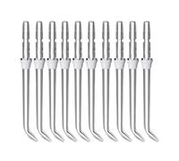 Replacement Nozzles for Water Flosser. Compatible with Waterpik WP-300/WP-450/WP-462/WP-560/WP-660/WP-670/WP-811 Water Flosser Accessories(10pcs White)