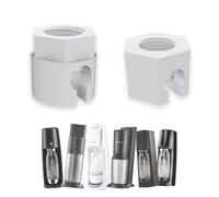 Replacement Nut Suitable for Sodastream Pack of 2 Compatible with Crystal 1, 2 & 3, Duo, Jet, Spirit, Easy, Terra - Accessories, Water Carbonator, Sparkling Water, Repair, Hose Connection - Made by