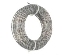 Replacement Nylon Mower Line 15m Spool for Handheld Electric Mowers & Brush Cutters - Efficient Cutting of Wild Plants, Tall Grass, Shrubs, Weeds, Lawn & Garden Trimming(15mx2.7mm)