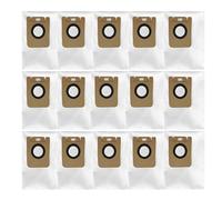 Replacement Of Robot Vacuum Cleaner Accessories, Main Side Brush, Filter, Dust Bag, Mop Cloth, Compatible For Dream Bot L10s Ultra/S10/S10 Pro (Color : 15x Dust Bags)