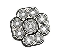 Replacement of the 9-Head Razor - Shaver Attachment with Universal Handle, High Efficiency Moulded Fitting | ABS Stainless Steel Replacement Part for Electrics
