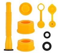 Replacement of the gas canister spout, flexible gas canister nozzle, spout canister, replacement of gas canister spout, petrol can spout for generator lawn mower (1 set)