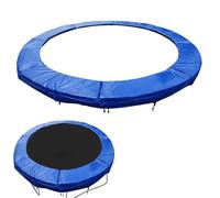 Replacement of Trampoline Padding - Portable Trampoline Safety Spring Cover | Replacement of Trampoline Safety Pad, No Holes for the Pole, Round Anti-Collision Trampoline Parts and Accessories