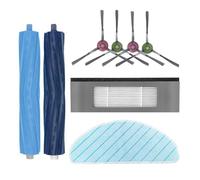 Replacement Of Vacuum Cleaner Accessories. Replace The Main Brush/filter/mop Cloth/side Brush. Compatible For Deebot T9 AIVI/T9 AI VI+. Vacuum Cleaner (Size : SET A)