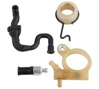 Replacement Oil Tube Filter Worm Wheel For MS251 MS231 | Fits MS251/MS231, includes pump hose gear filter, for durable plastic, black finish, easy install