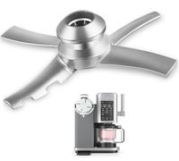 Replacement Paddle Blade Compatible with Ninja Swirl by Creami NC700 NC701 NC701C Ice Cream Makers, Mixing Blade Paddle Replacement Stainless Steel, Silver