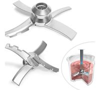 Replacement Paddle Blade for Ninja Creami Series Ice Cream Makers -Compatible with Ninja NC299, NC300, NC301 series-Stainless Steel
