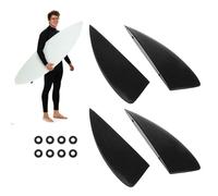 Replacement Paddle Board, 4 Removable Parts for Stand Up Paddle | Fins Compatible with Kiteboard | For Swimming, Hiking, Snorkeling, Kayak, Lake, Diving, Travel, Swimming Pool, Vacan