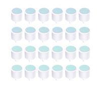 Replacement Pads Compatible with Frida Baby Electric Nail Buffer, 24 Pieces Baby Nail Trimmer Pads Grinding Heads Suits to Newborn and Adults (6-12, 12+ Months)