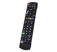Replacement Panasonic TV Remote Control for Most Panasonic TVs | Compatible with Panasonic Viera Smart TV HD LCD LED Plasma TV, Plug & Play with Shortcut Hotkeys