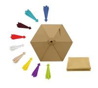 Replacement Parasol Canopy 2.0/2.3/2.7/3.0m Patio Umbrella Replacement Canopy 6 Arms/8 Arms, Garden Garden Parasol Umbrella Replacement Cover Fabric for Market Beach